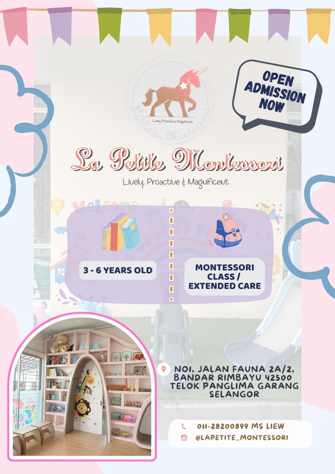 La Petite Montessori Open Admission