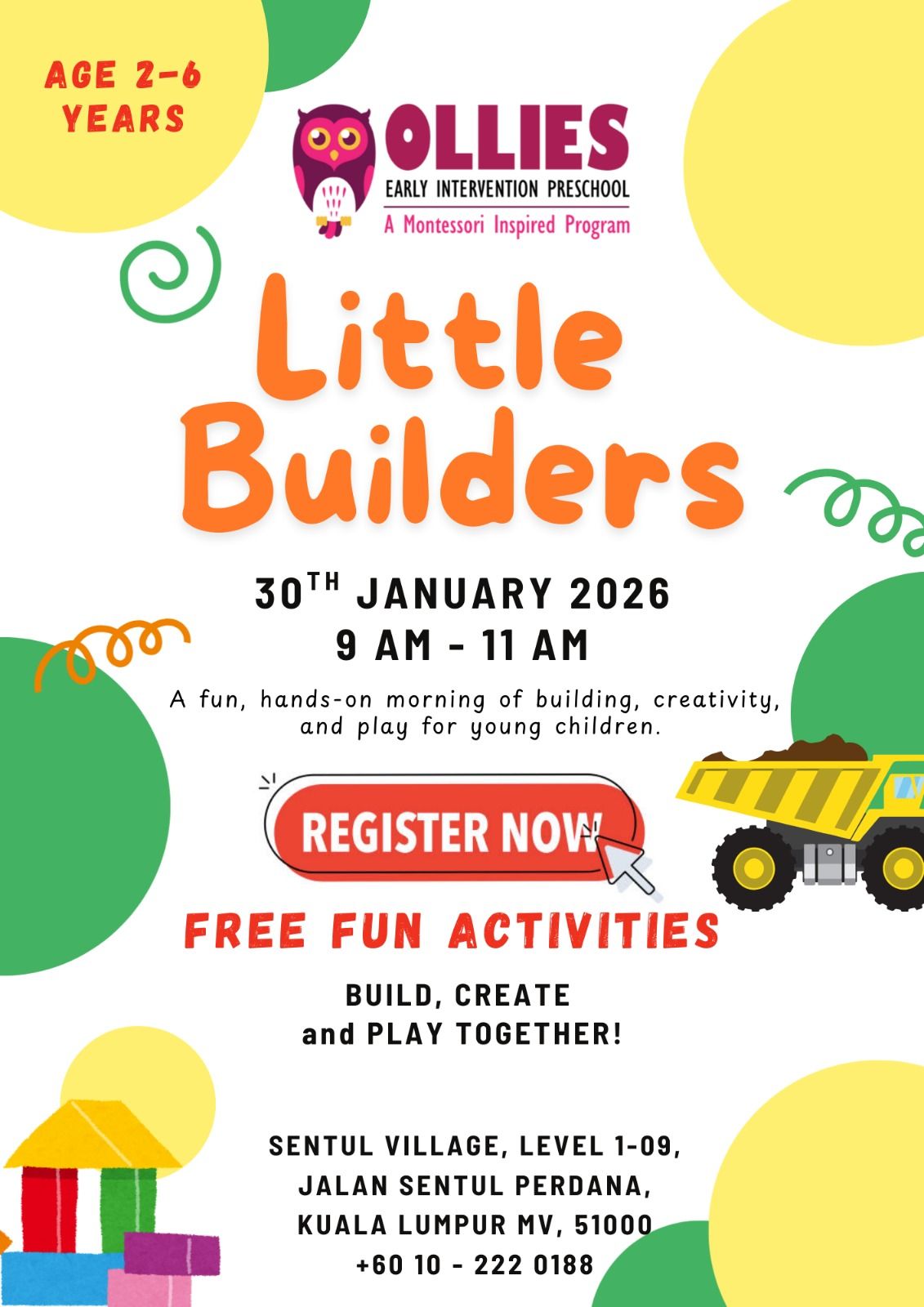 La Petite Montessori Open Admission