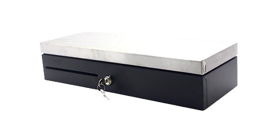 MP170 flip top cash drawer front view placeholder