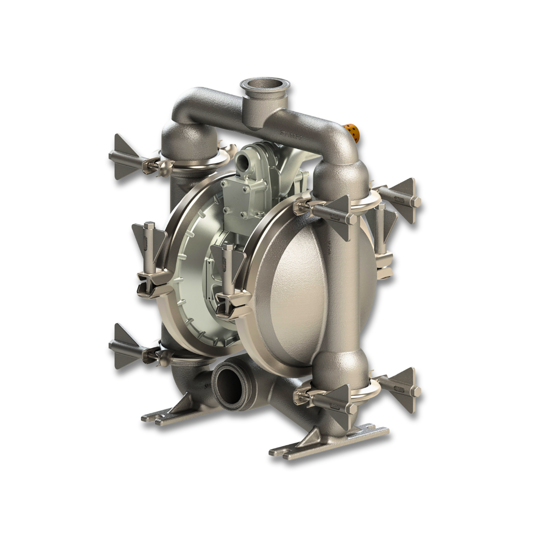 F15 metallic AODD ball valve pumps offering high-performance fluid transfer with durable construction, ideal for industrial applications requiring reliability and efficiency.