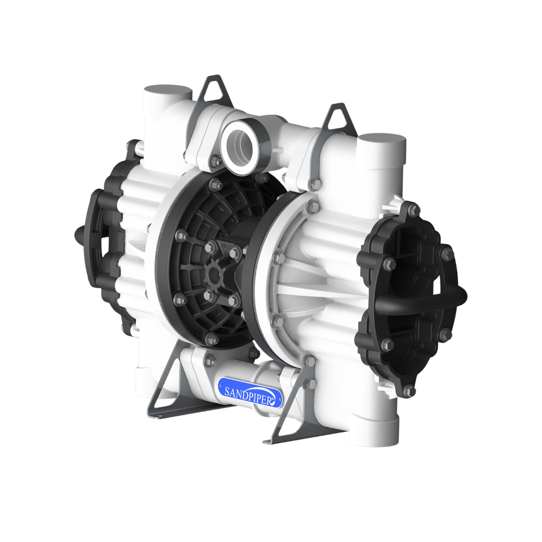 HD20F Nonmetallic 2-inch AODD Heavy-Duty Flap Valve Pump, designed for reliable fluid handling in demanding industrial applications.