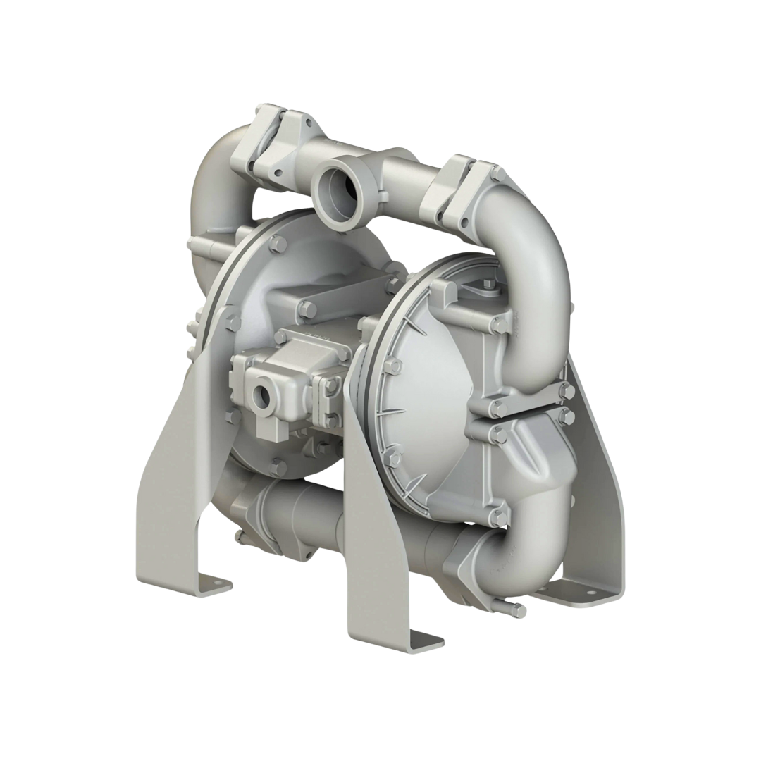 HDF2 Metallic AODD pump, engineered for heavy-duty applications, offering reliable fluid transfer with advanced durability.