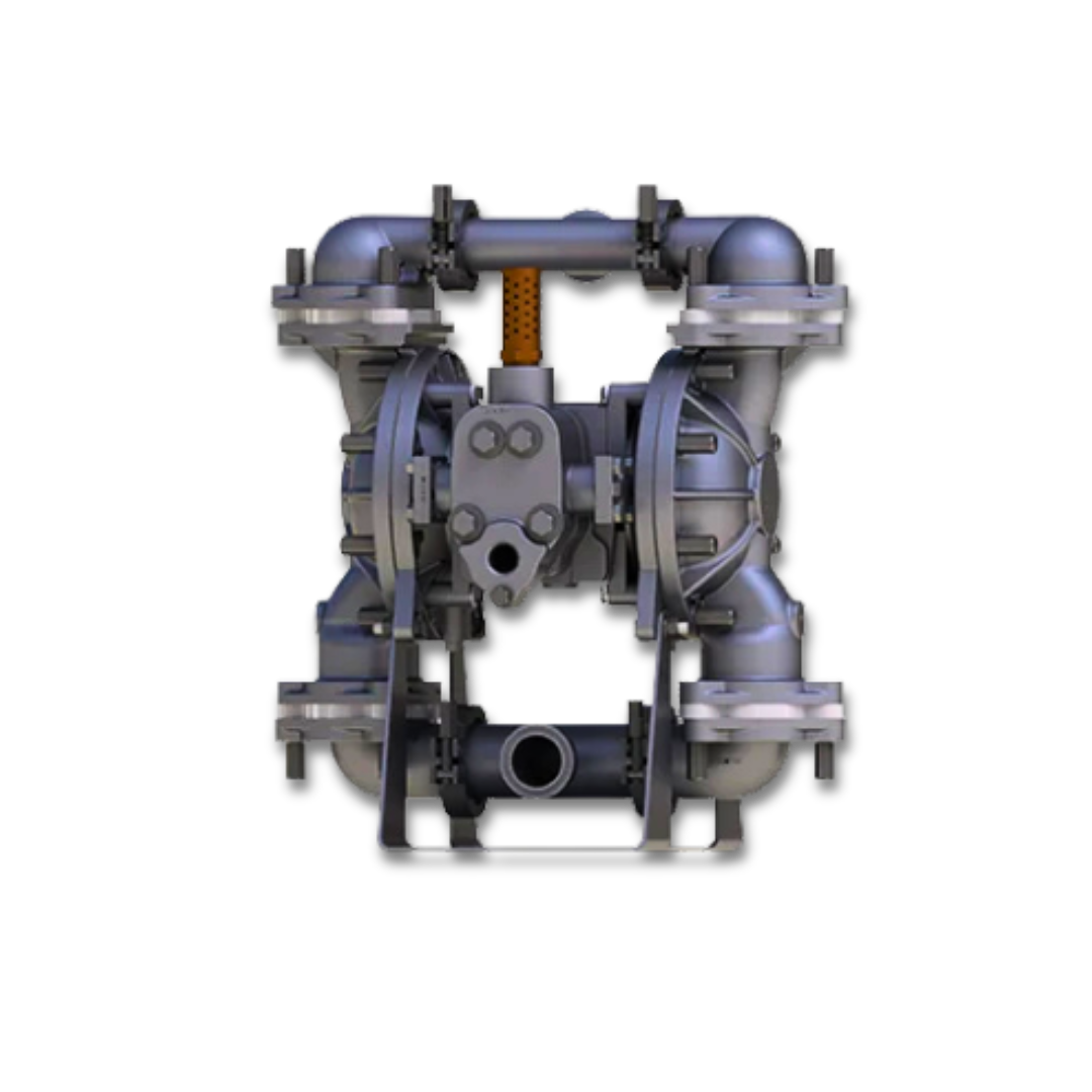 SSB1 and DSB1 metallic AODD pumps, featuring durable construction for efficient fluid transfer in heavy-duty industrial applications, designed for reliability and performance.