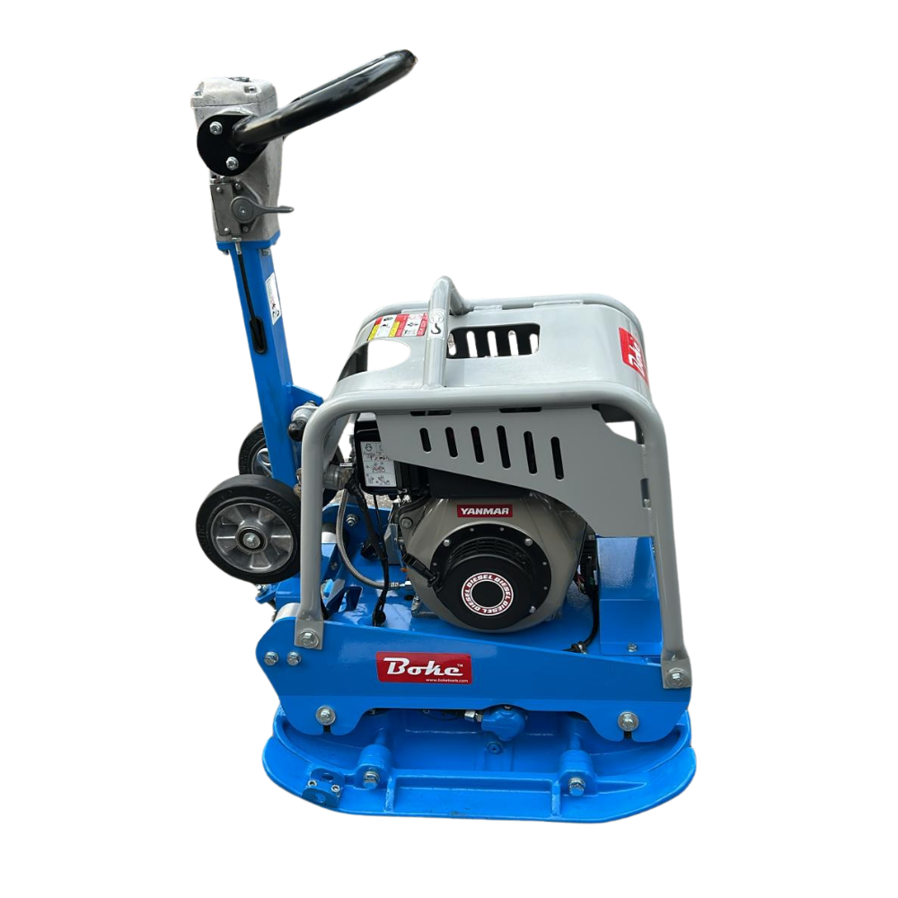 Reversible Plate Compactor Singapore BOKE CPC-3550D side view with Yanmar diesel engine