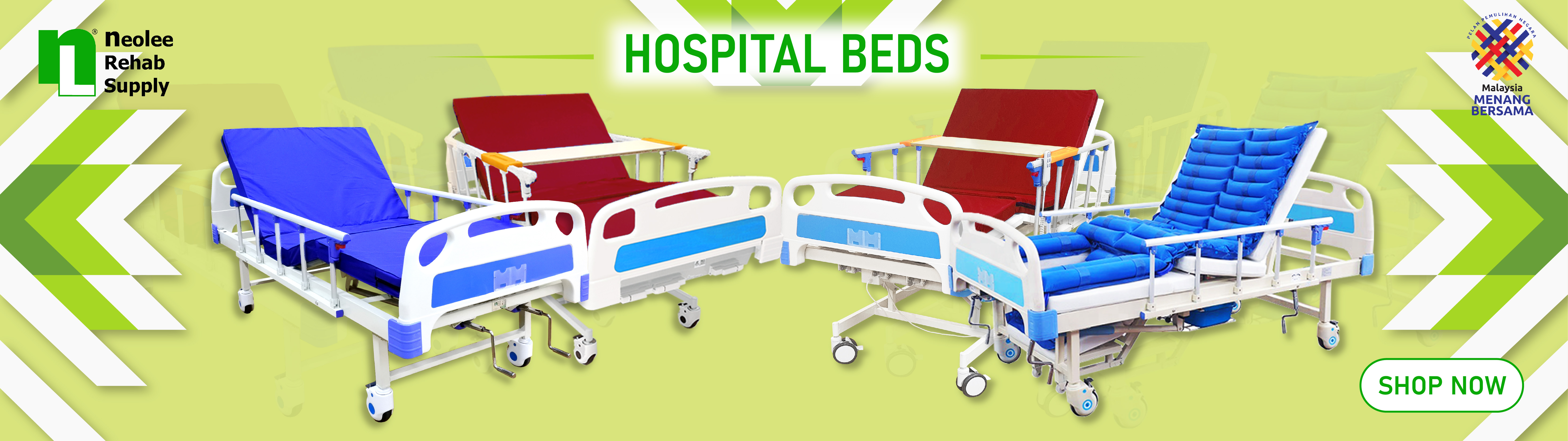 Neolee Rehab Supply Hospital Homecare Bed series