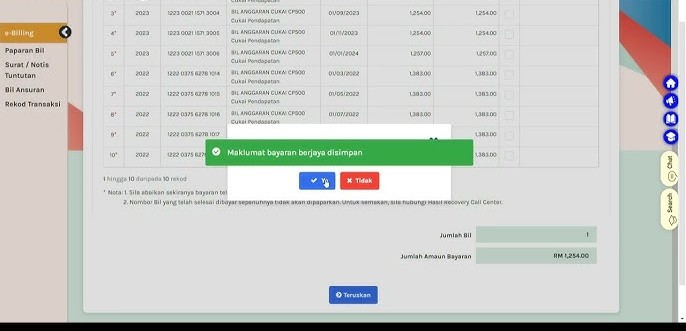 how to pay cp500 in mytax