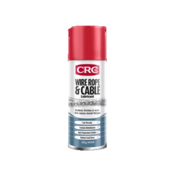 CRC Wire Rope & Cable Lubricant - High-performance lubricant for chains and wire ropes, designed to reduce friction, prevent corrosion, and extend equipment life