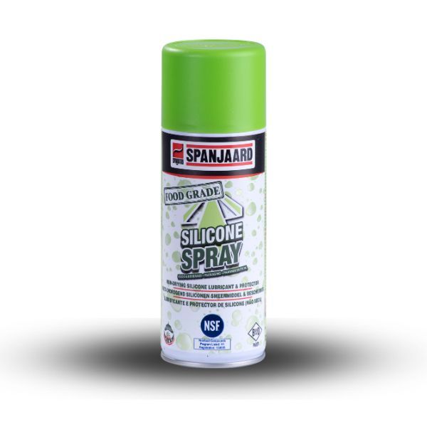 Spanjaard Food Grade Silicone Spray Can - High-Quality, Safe Lubricant for Food Processing Equipment