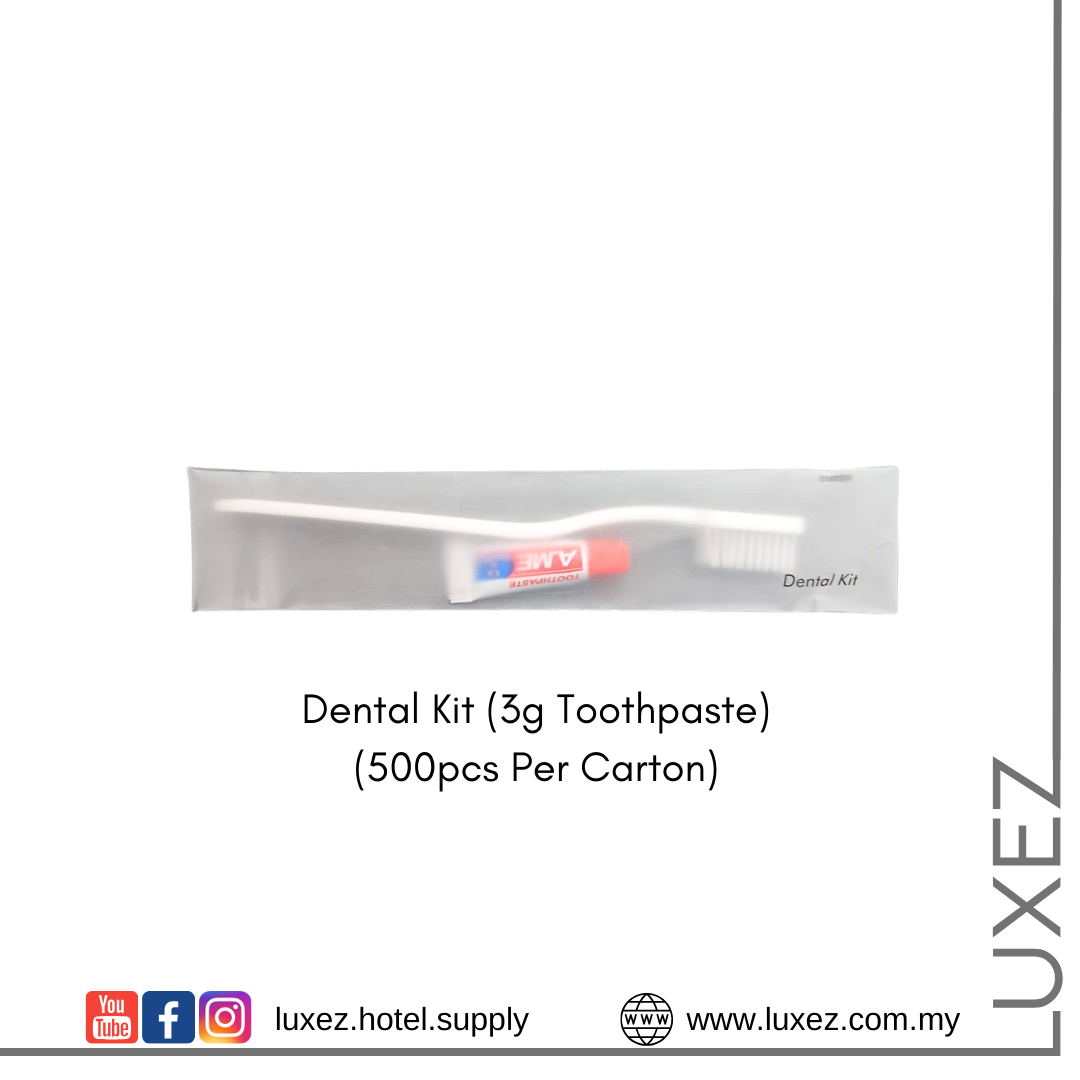 Luxez dental kit toothbrush ame toothpaste