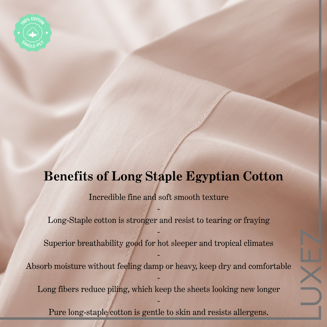 Benefits of long staple cotton
