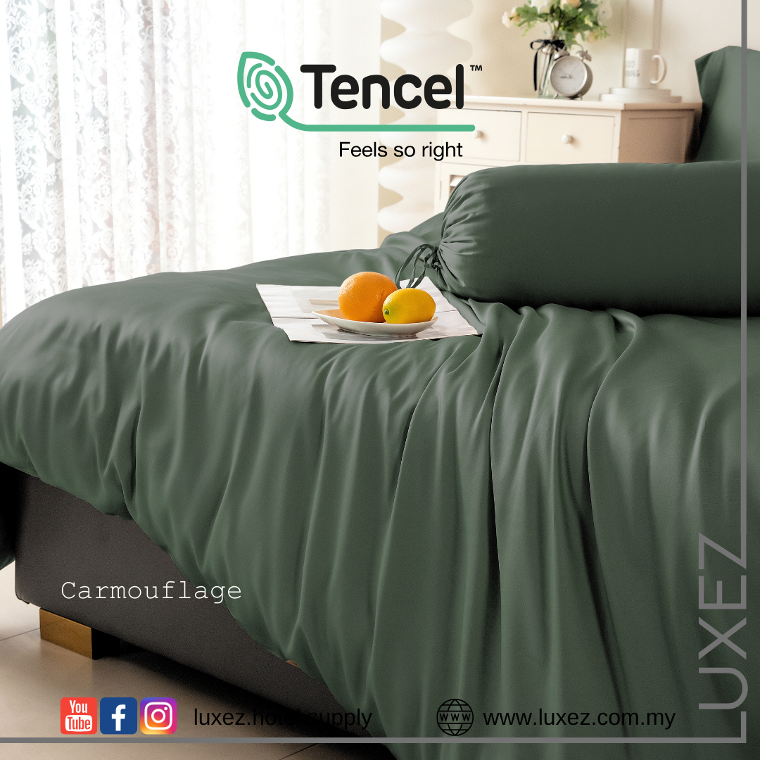 Tencel cooling bed sheet cadar sejuk cadar mewah licin silky smooth