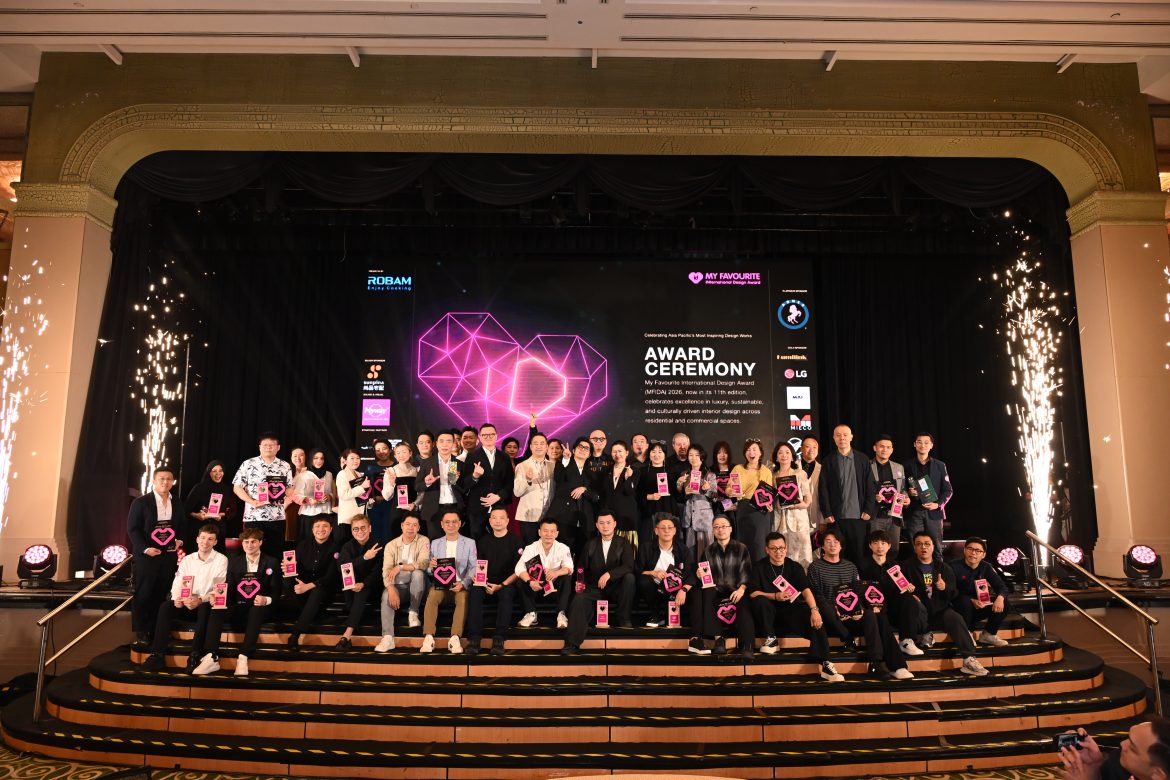 My Favorite International Design (MFID) 2026 award ceremony at Sunway Putra Hotel Kuala Lumpur