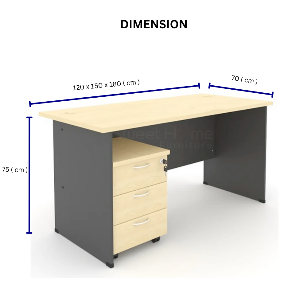 Office Table Dimension | Office Desk Size