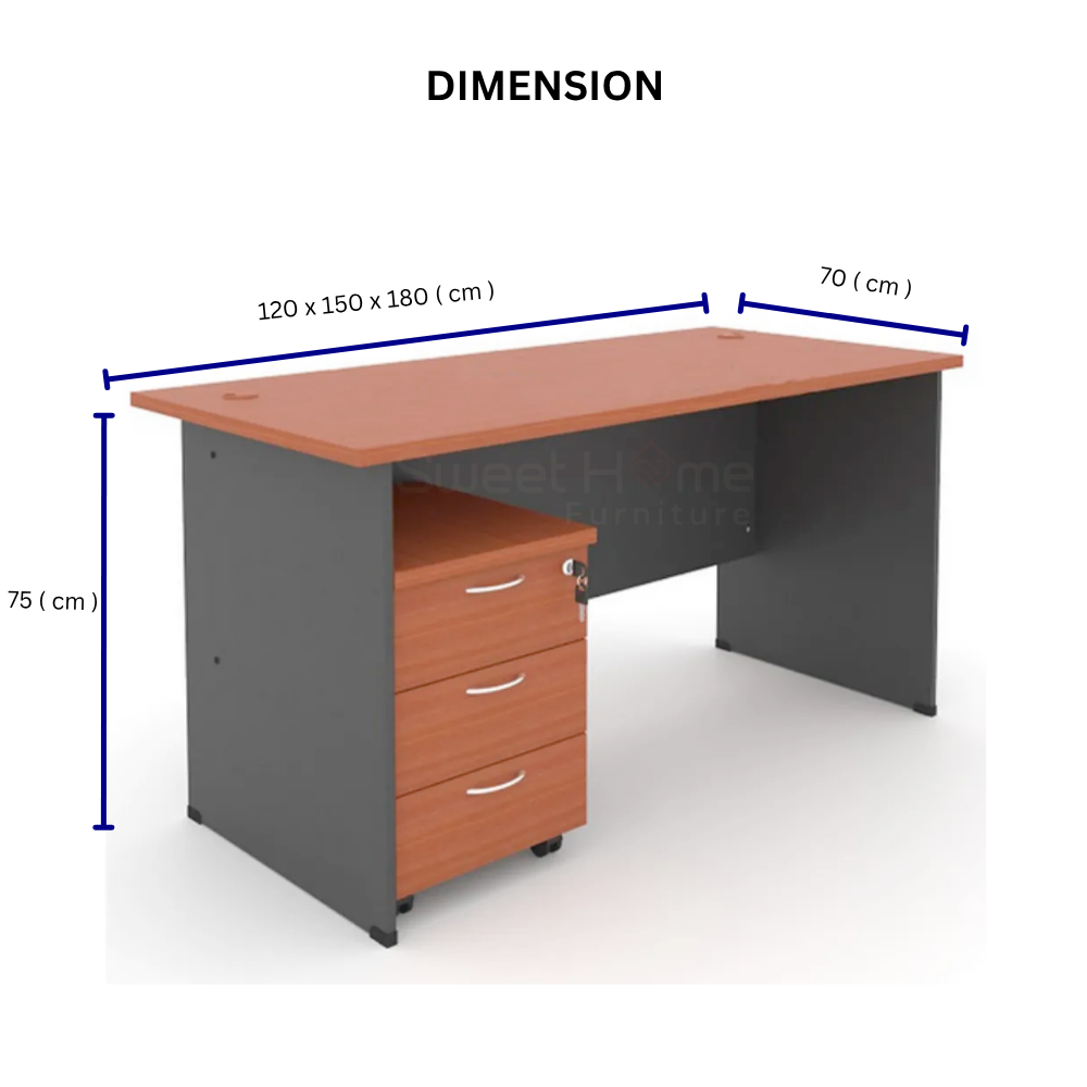 Office Table Dimension | Office Desk Size