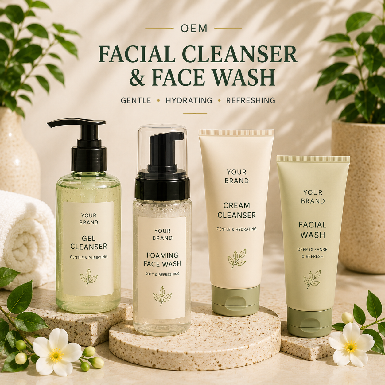 OEM Facial Cleanser Face Wash Manufacturer Malaysia