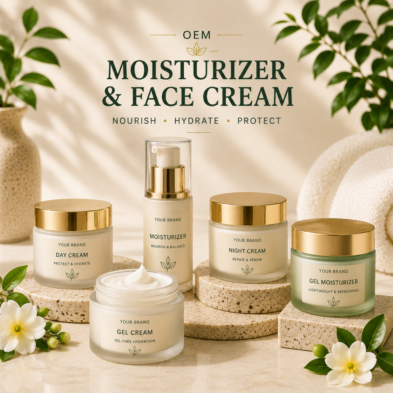 OEM Moisturizer Face Cream Manufacturer Malaysia
