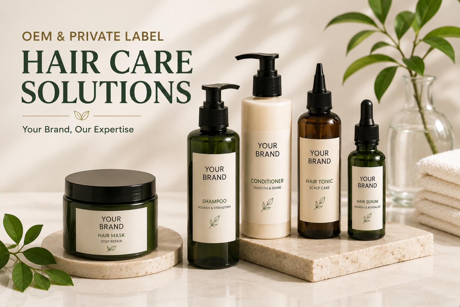 OEM Private Label Hair Care Packaging Solutions Malaysia