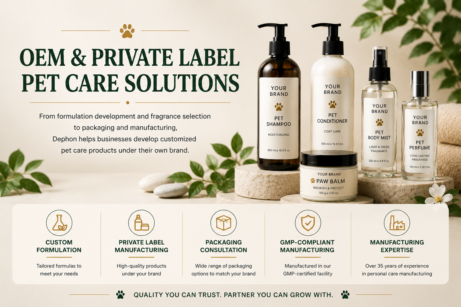 OEM Private Label Pet Care Manufacturer Malaysia