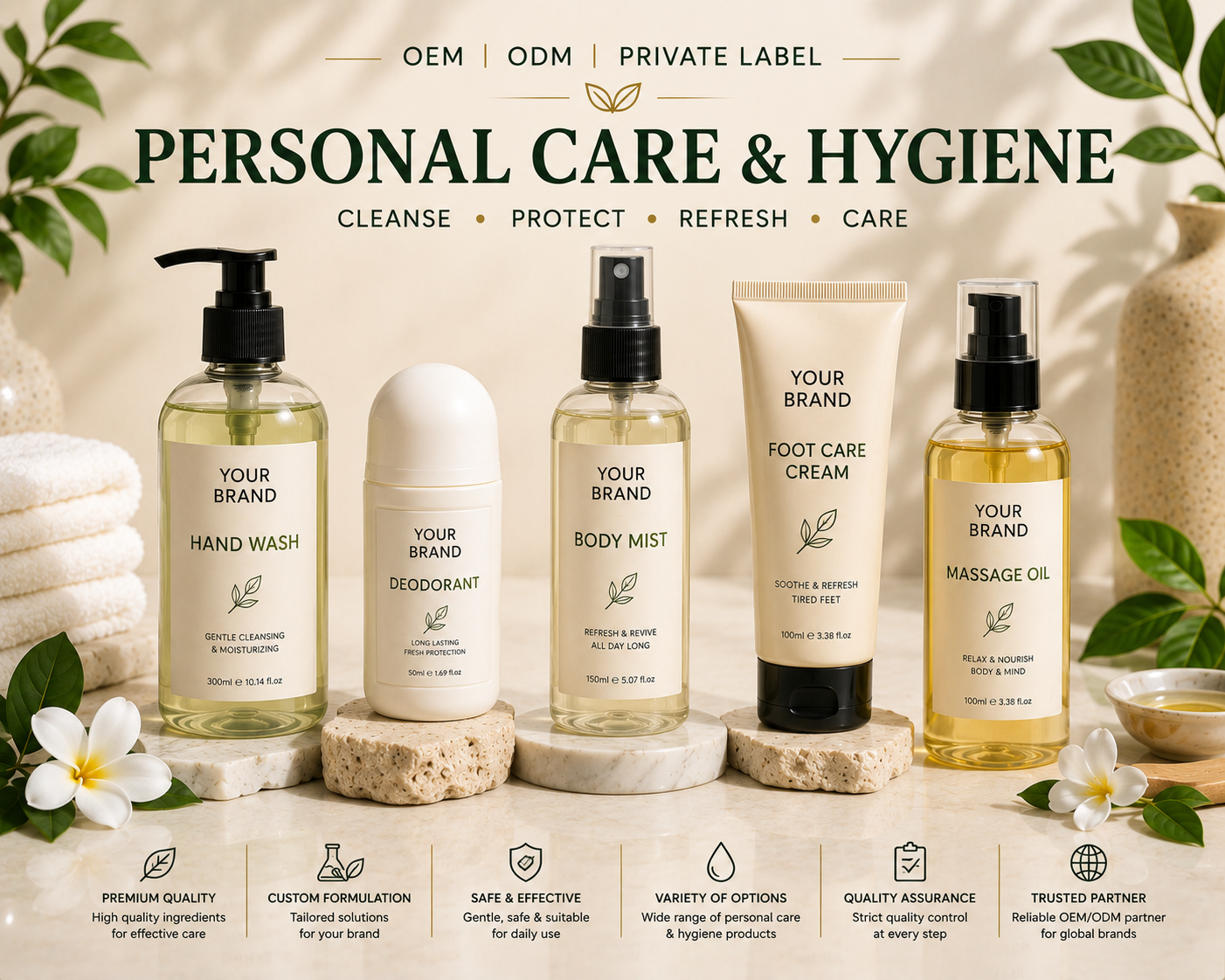 OEM Personal Care Manufacturer Malaysia