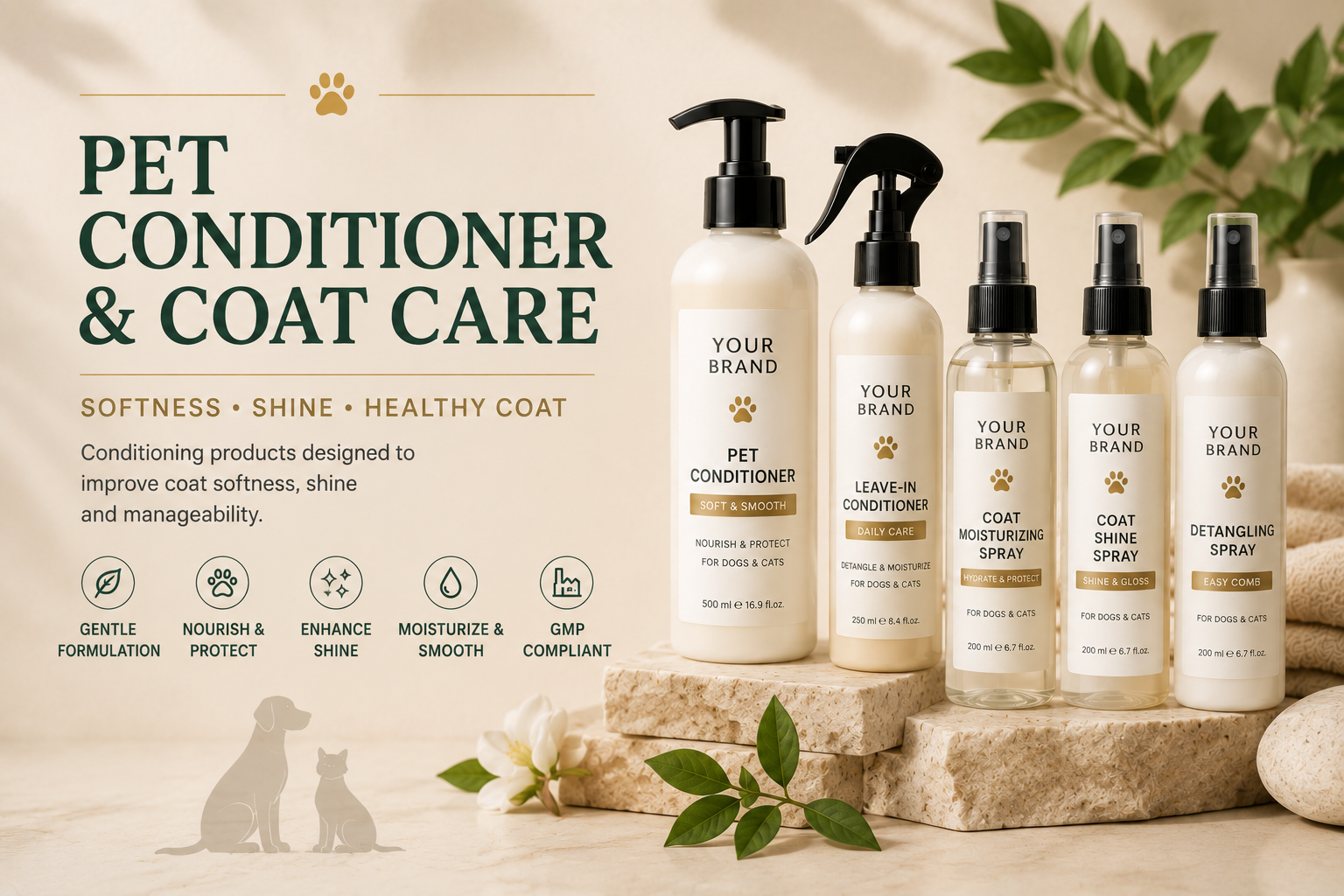 OEM Pet Conditioner Coat Care Manufacturer Malaysia