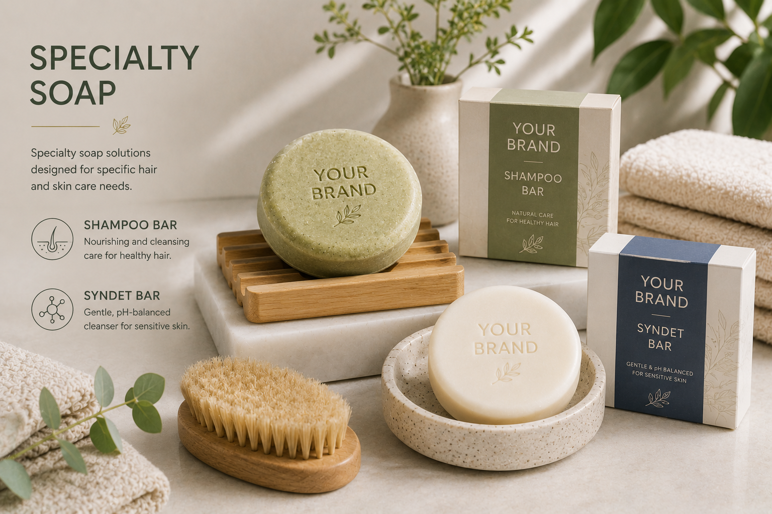 Specialty Soap Shampoo Bar and Syndet Bar OEM Malaysia