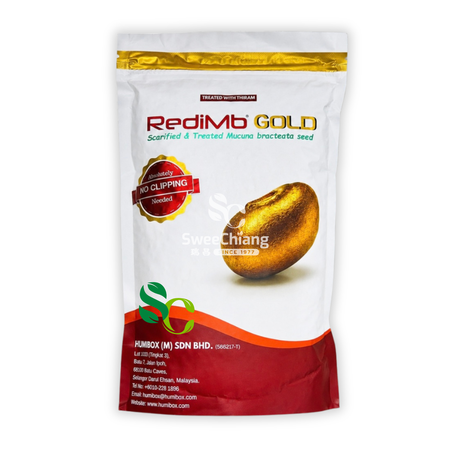 RediMB GOLD 1KG Mucuna Bracteata Seeds