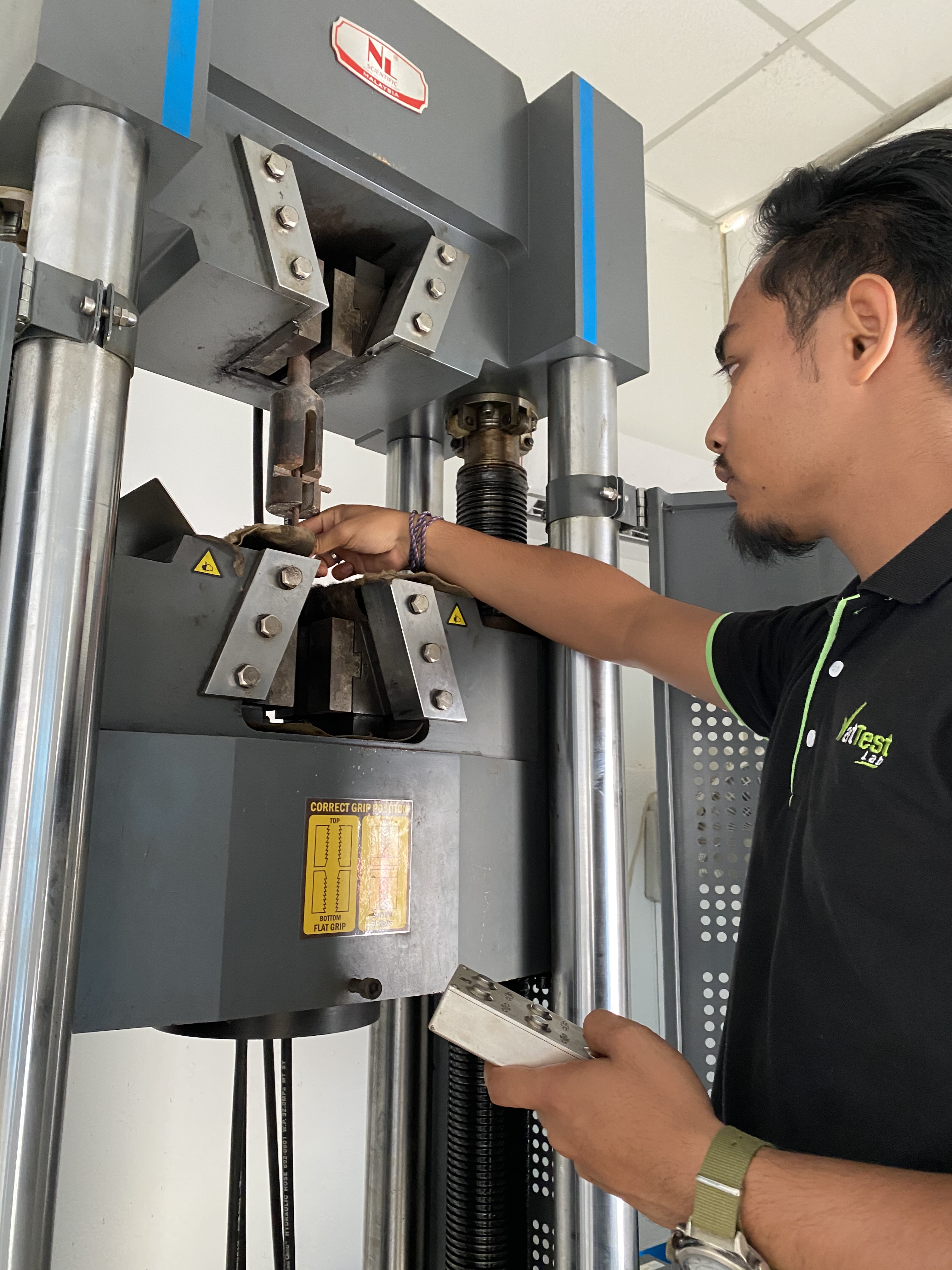 BRC Weld Strength Test