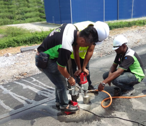 Asphalt Coring Test