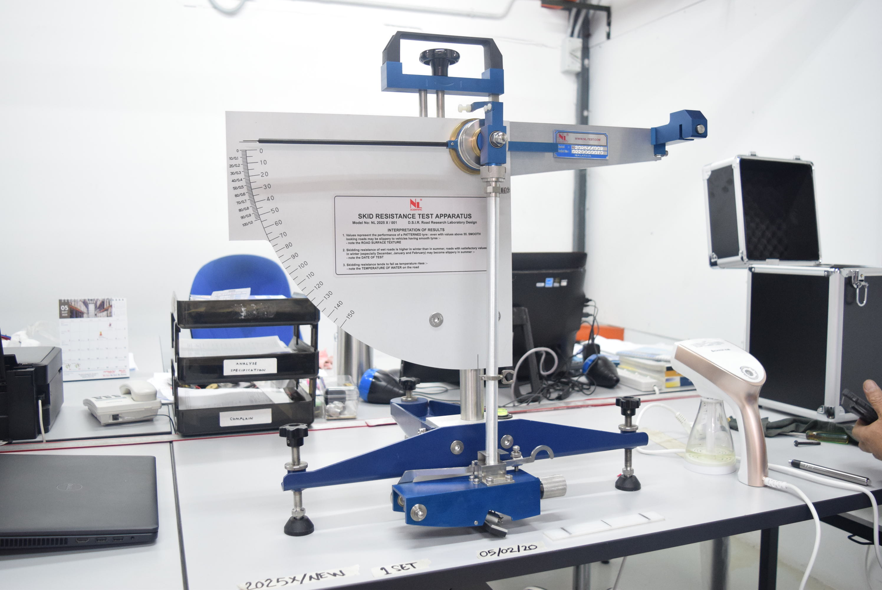 Skid Resistance Test