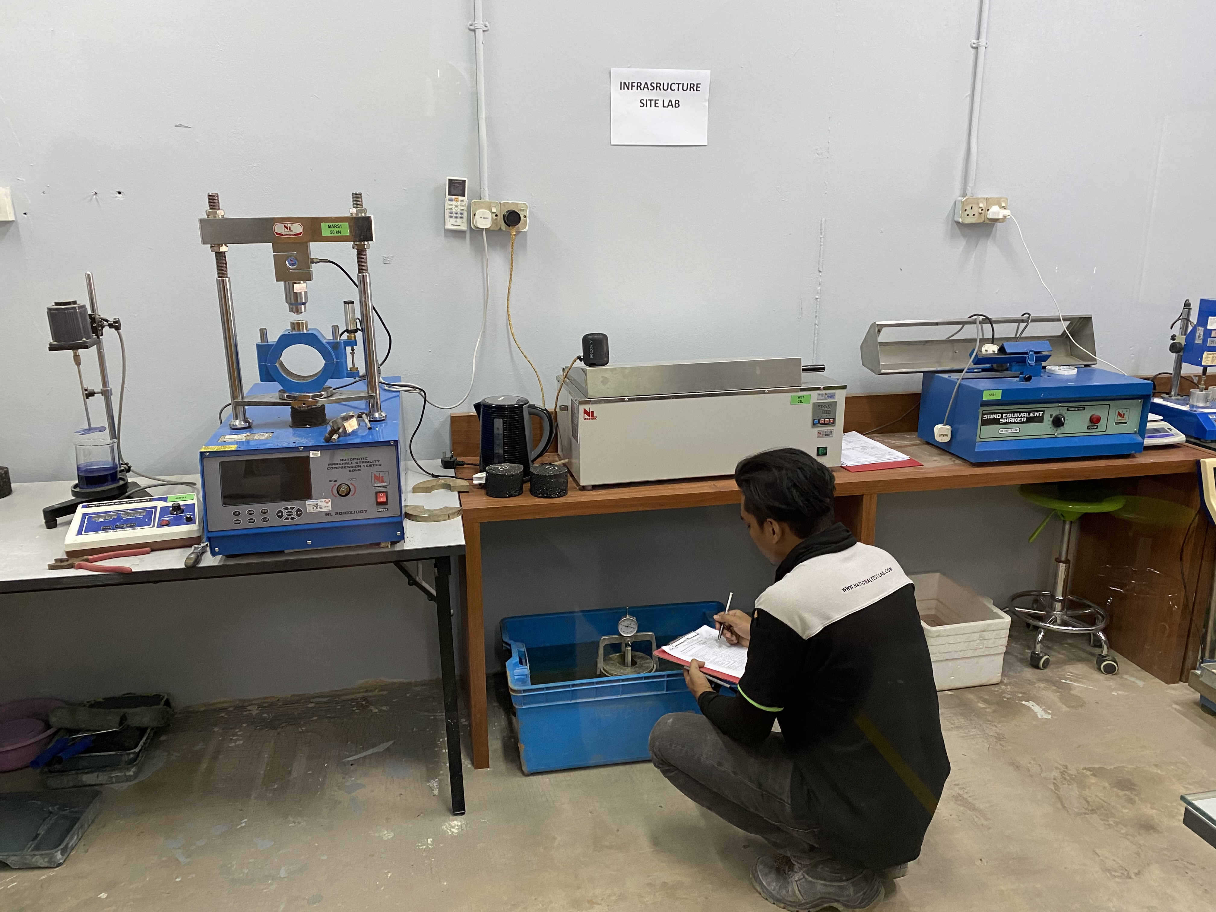 Infrastructure Project Site Lab