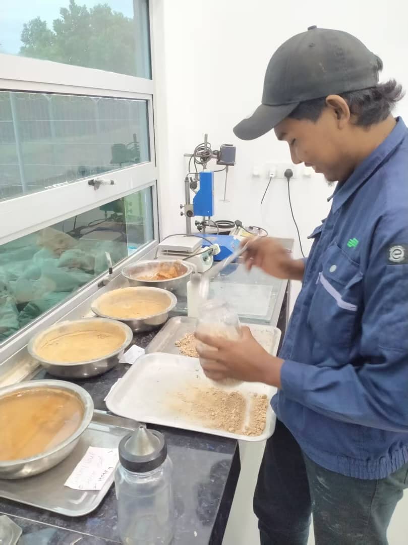 Specific Gravity test for soil