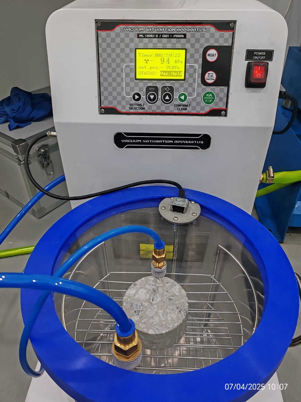 Rcpt Rapid Chloride Permeability test