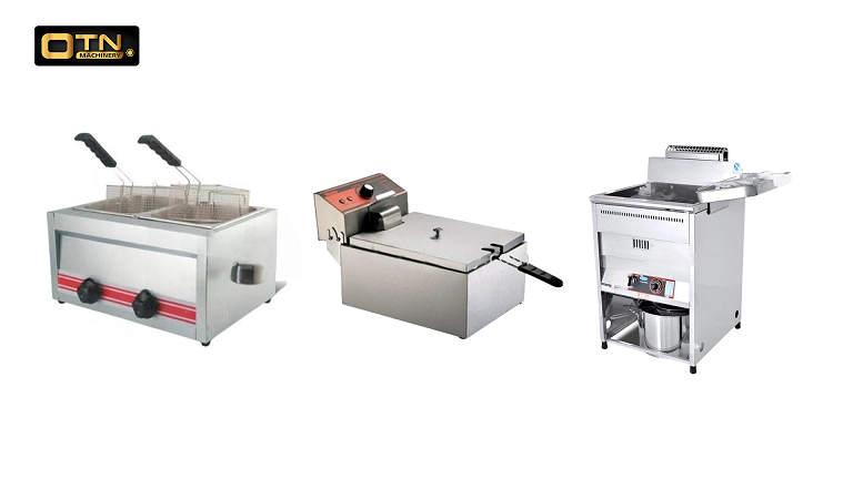 tank gas fryer, gas fryer, electric fryer OTN Machinery Segamat