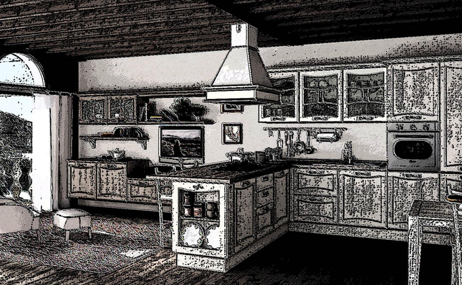 Cooker Hood Background