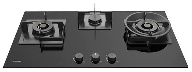 DE&E 3 Burner 5.2kw - Ultra Slim Built-in Gas Hob (S8638)