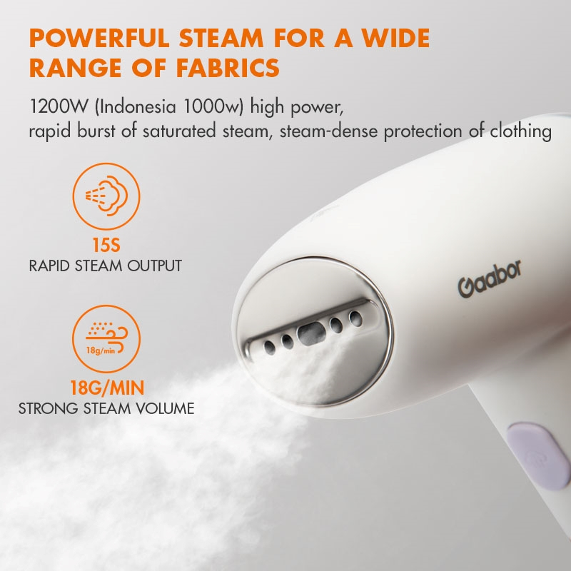 Gaabor Iron Steamer 1200W 100ml GS1200M-WH01A