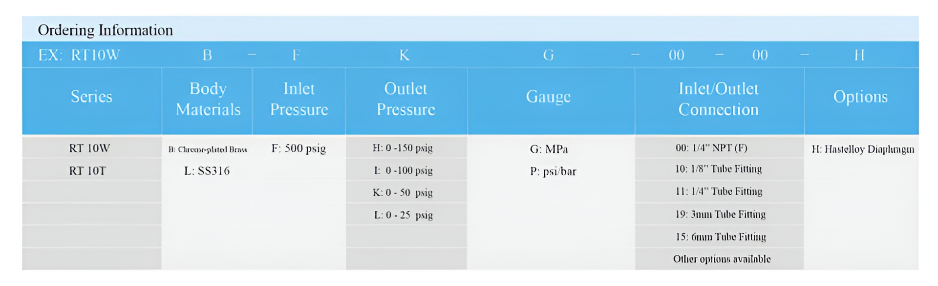 RT10 LAB DESKTOP GAS REGULATOR SUPPLIER MALAYSIA