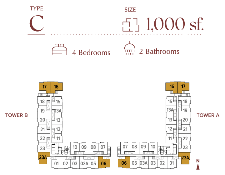 Type C Floor Plan 1