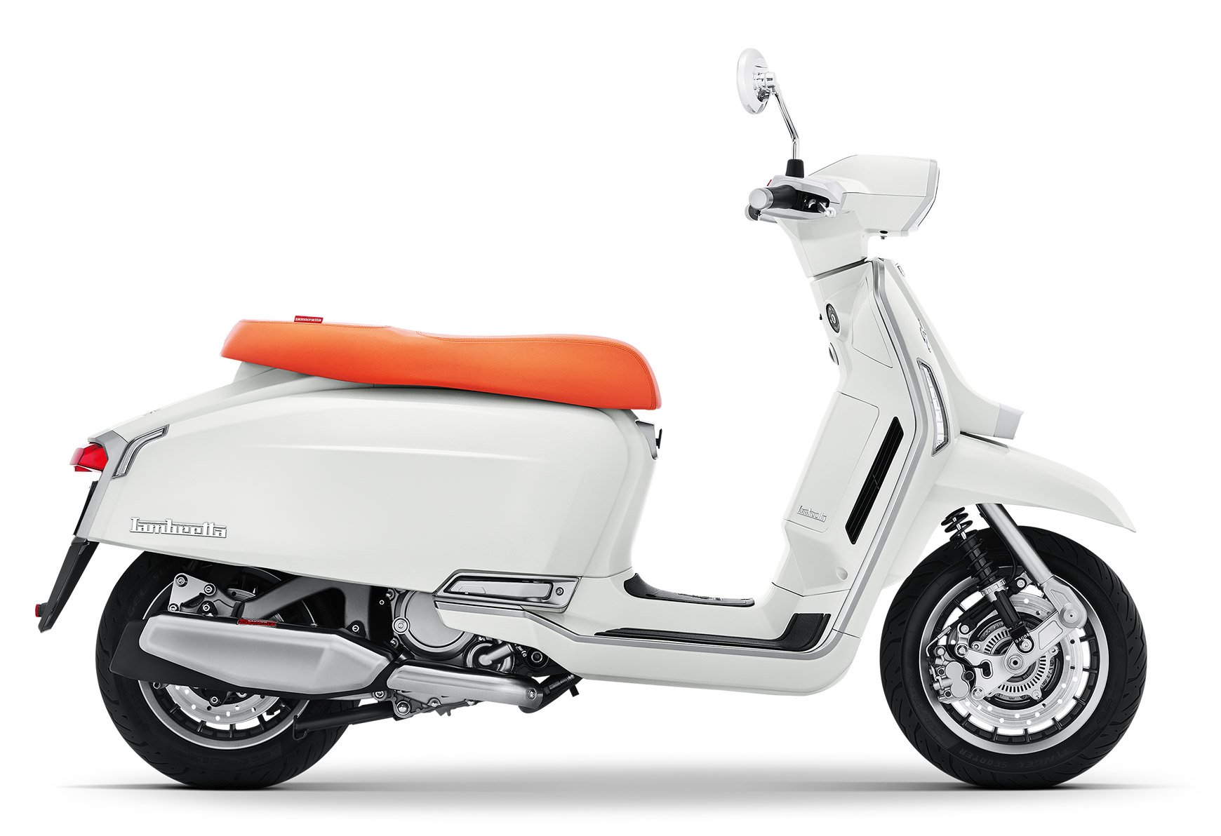 White Scooter