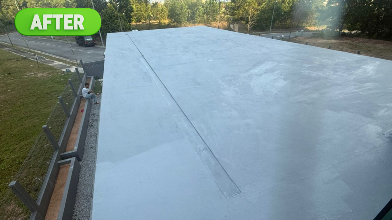 RC Slab Waterproofed