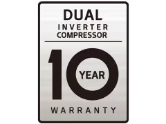 10 Year Warranty badge