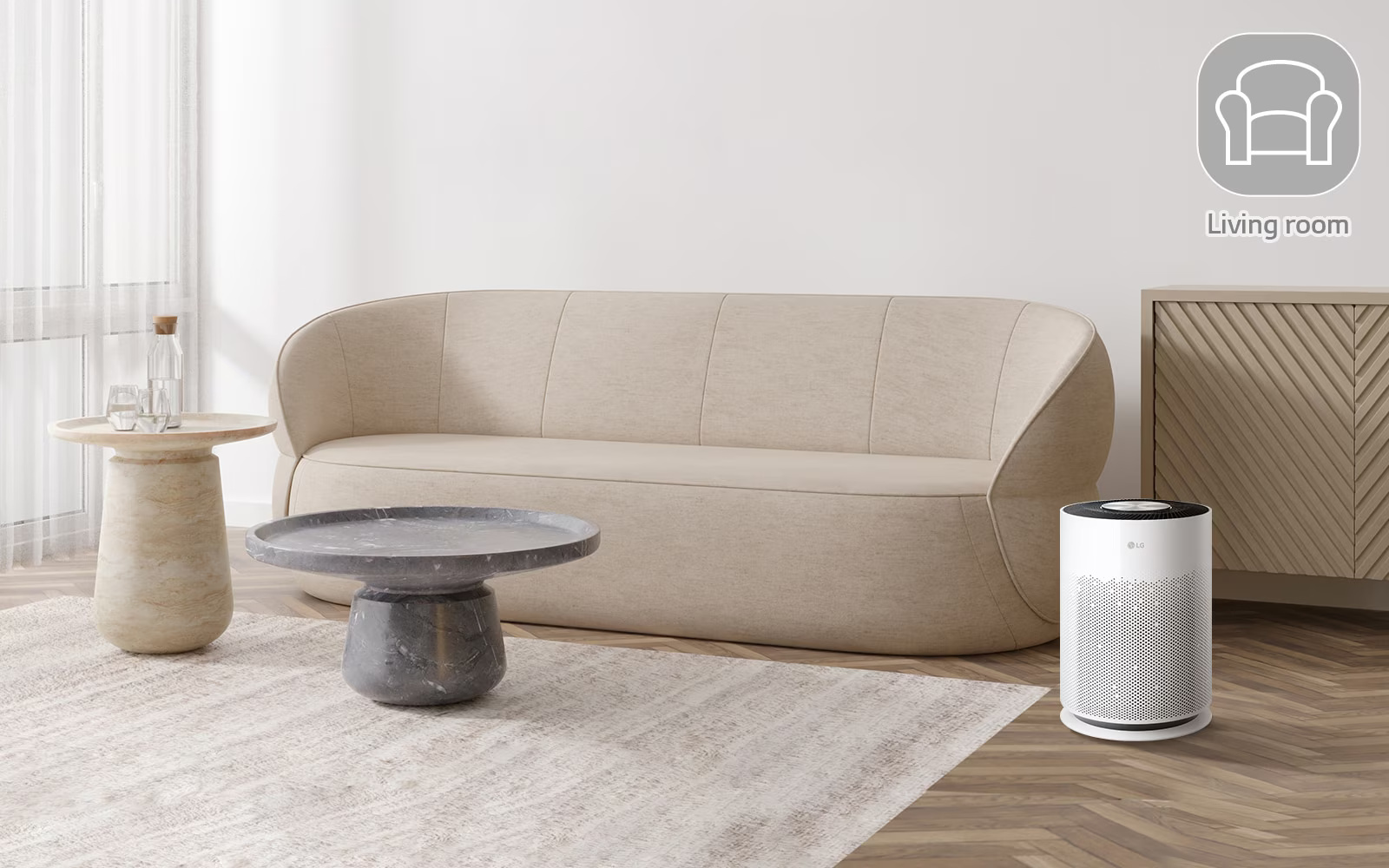 Compact design fits anywhere