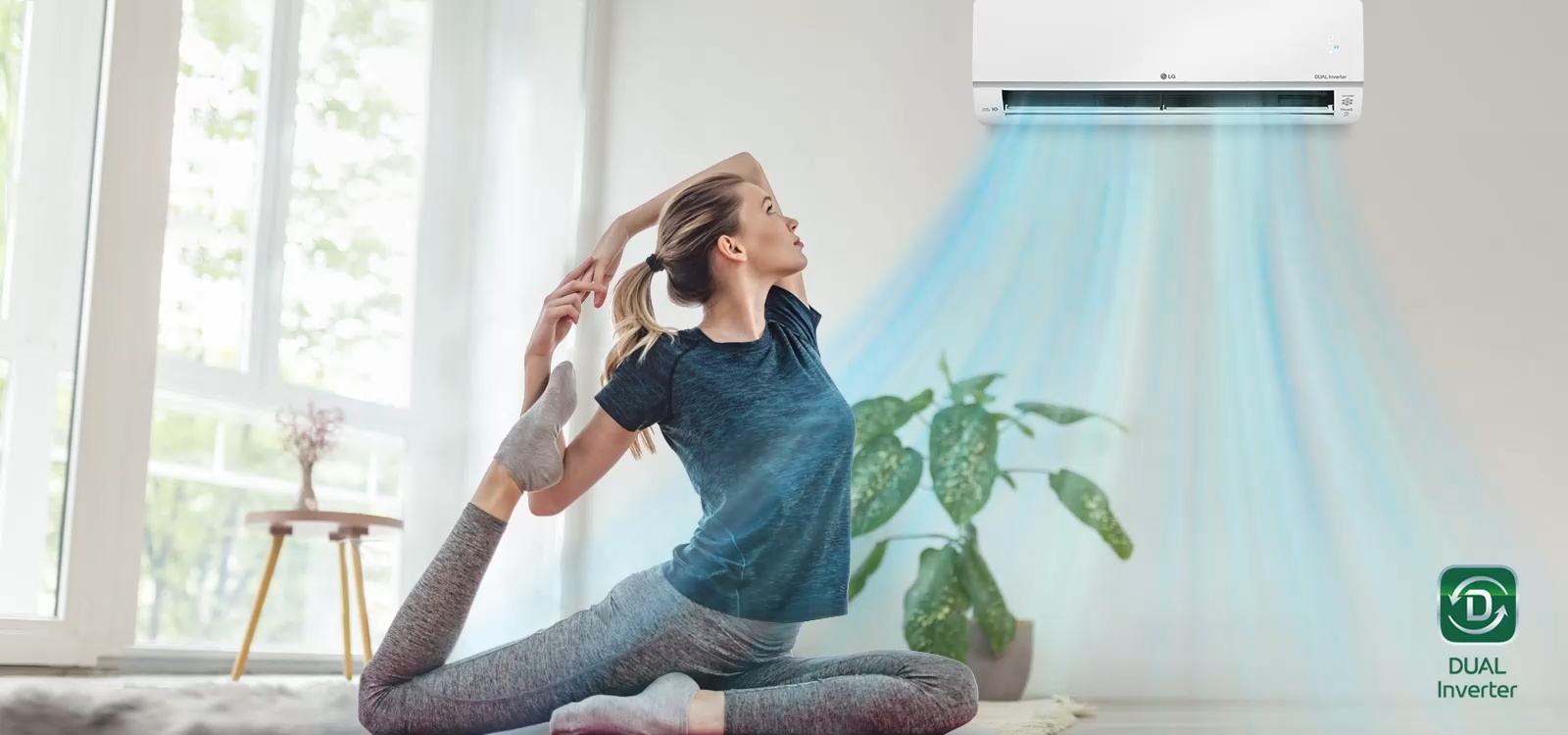 Dual Inverter graphic and energy saving bar chart