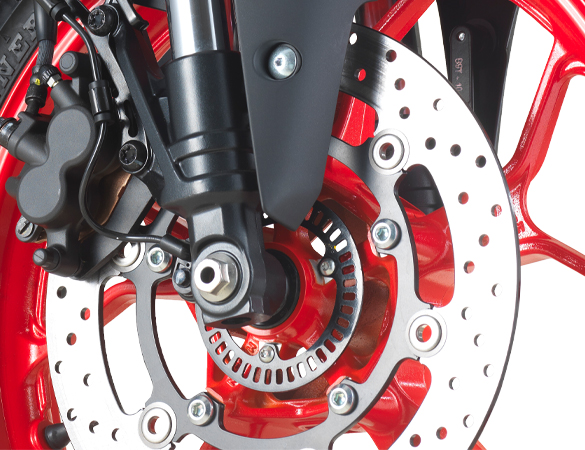 Front and Rear ABS Brakes