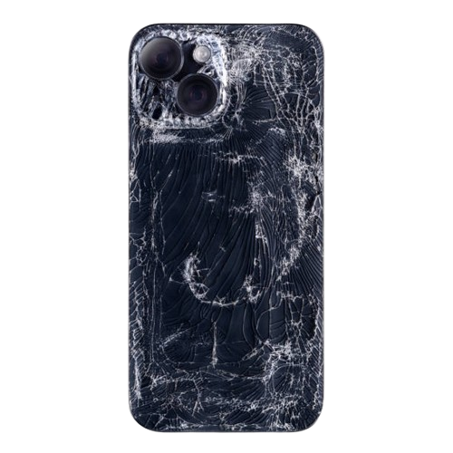 Cracked Back Glass