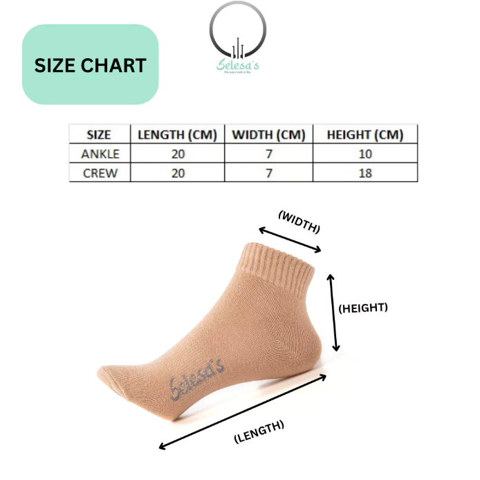 Ladies Comfort Socks