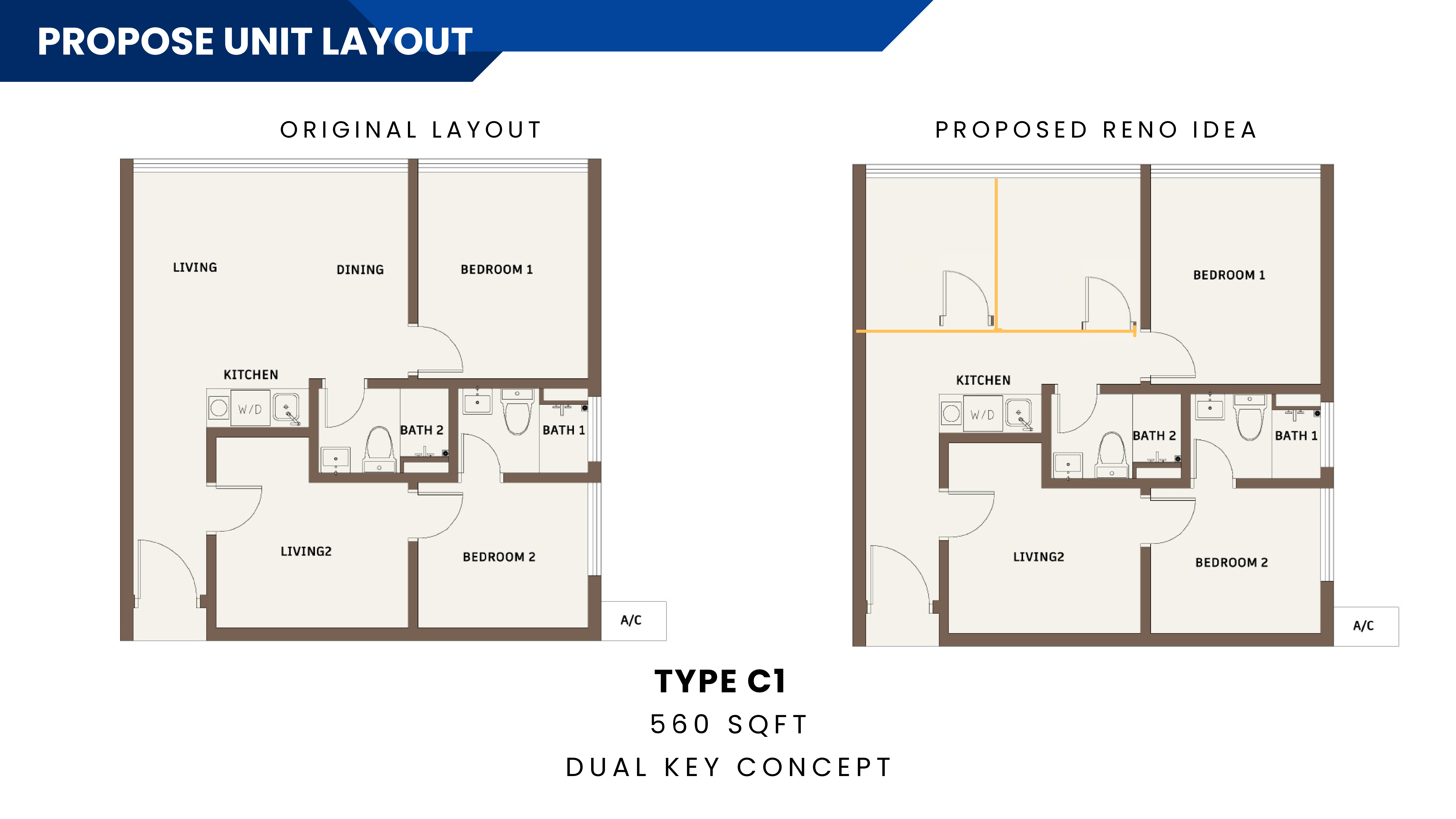 CTC SkyOne Type C1 Floor Plan