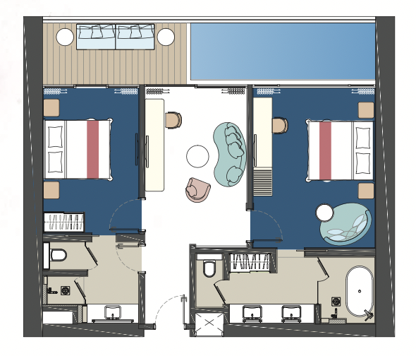 Royal Lexis Type D Floor Plan
