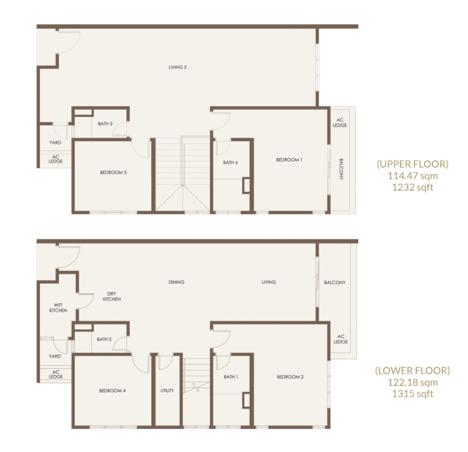 Aethera Residences Type G 户型图
