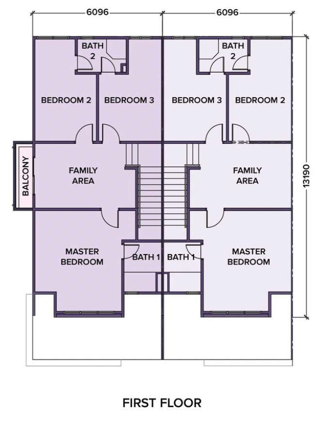 Mah Sing Meridin East Jasmine 3 First Floor Plan